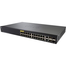 Cisco SG350-28P 350 Series 28-Port PoE+ Managed Gigabit Ethernet Switch